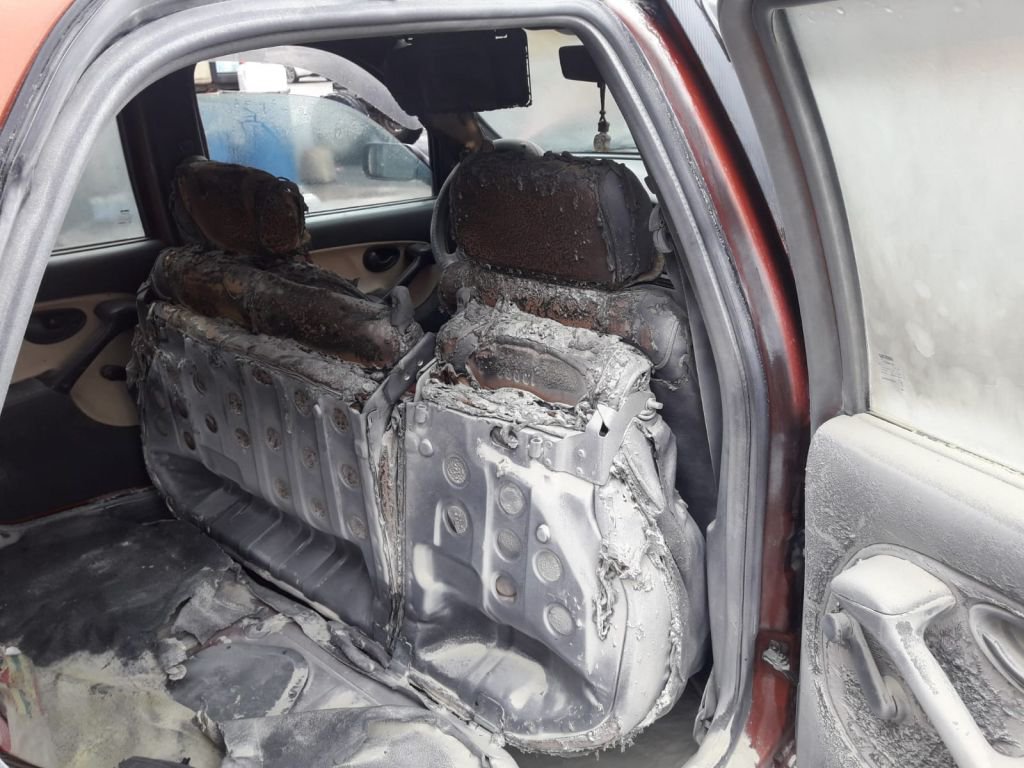 TAMİRHANEDE ALEV ALEV YANDI