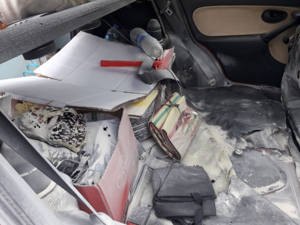 TAMİRHANEDE ALEV ALEV YANDI