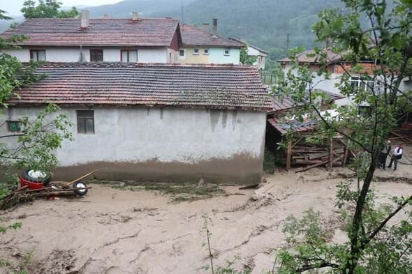 VİDEO HABER - BOLU'DA SEL FELAKETİ