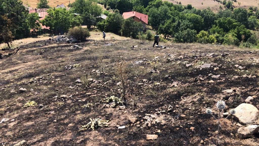 YANGIN PANİK YARATTI..