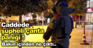 CADDENİN ORTASINDA FÜNYE İLE PATLATILDI..