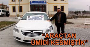 ÇALINAN OTOMOBİL 5 YIL SONRA BULUNDU