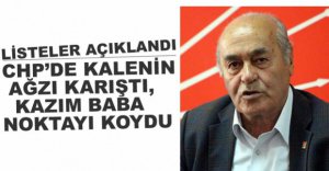 CHP'DE KALENİN AĞZI KARIŞTI...