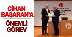 CİHAN BAŞARAN'A ÖNEMLİ GÖREV
