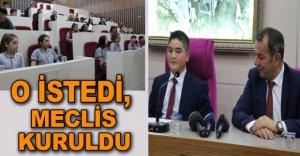 ÇOCUK MECLİSİ KURULDU