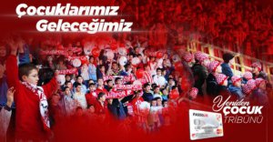 ÇOCUK TRİBÜNÜNE YOĞUN İLGİ
