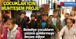ÇOCUKLAR İÇİN MUHTEŞEM PROJE