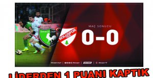 DEPLASMANDA LİDERE ÇELME