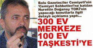 DOĞANAY'DAN TOKİ AÇIKLAMASI
