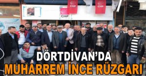 DÖRTDİVAN'DA MUHARREM İNCE RÜZGARI