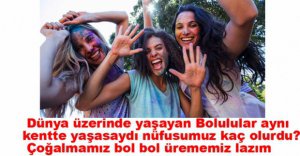 DÜNYA'DAKİ BOLULU SAYISI BELLİ OLDU