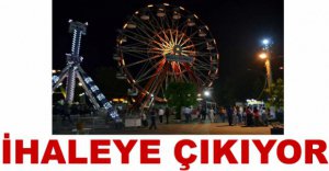 EĞLENCE MERKEZİ İHALEYE ÇIKIYOR