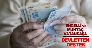 ENGELLİ ve MUHTAÇ VATANDAŞA DESTEK