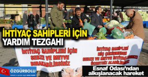 ESNAF ODASI'NDAN ALKIŞLANACAK HAREKET