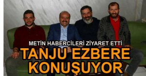 FATİH METİN HABERCİLERLE....