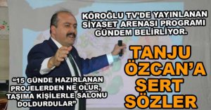 FATİH METİN'DEN TANJU ÖZCAN'A SERT SÖZLER