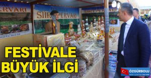 FESTİVALE BÜYÜK İLGİ