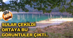 GÖLÜN SULARI 10 METRE ÇEKİLDİ !