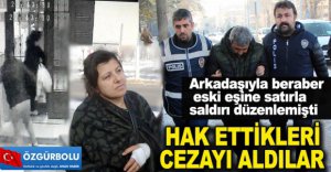 HAK ETTİKLERİ  CEZAYI ALDILAR