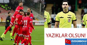 HAKEM TEPKİ ÇEKTİ, BOLUSPOR GALİP GELEMEDİ