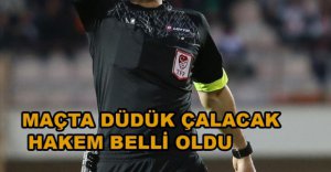 HAKEMLER BELLİ OLDU