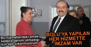 "HER HİZMETTE İMZAM VAR"