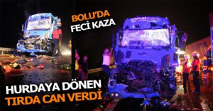HURDAYA DÖNEN TIRDA CAN VERDİ
