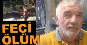 İŞ MAKİNESİNİN ALTINDA CAN VERDİ...