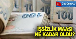 İŞSİZLİK MAAŞI BELLİ OLDU
