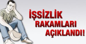 İŞSİZLİK RAKAMLARI AÇIKLANDI