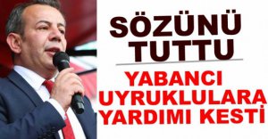 İŞTE TANJU ÖZCAN'IN İLK İCRAATI...