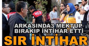 KAFASINA SIKARAK İNTİHAR ETTİ