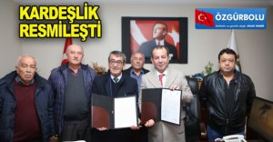 KARDEŞLİK RESMİLEŞTİ