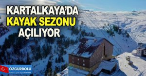 KARTALKAYA’DA KAYAK SEZONU AÇILIYOR
