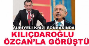 KILIÇDAROĞLU TANJU ÖZCAN'LA GÖRÜŞTÜ