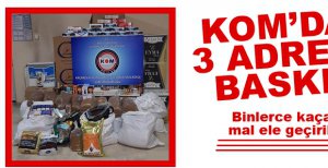 KOM’DAN 3 ADRESE BASKIN