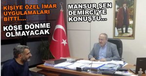 MANSUR ŞEN'DEN ÇARPICI AÇIKLAMALAR