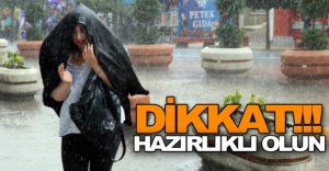 METEOROLOJİ UYARDI..