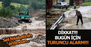 METEOROLOJİ'DEN TURUNCU ALARM
