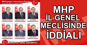 "İL GENEL MECLİSİNDE İTTİFAK SÖZ KONUSU DEĞİL"