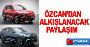 ÖZCAN'DAN ALKIŞLANACAK PAYLAŞIM