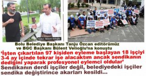 ÖZCAN'DAN SENDİKAYA VE O İŞÇİLERE TEPKİ