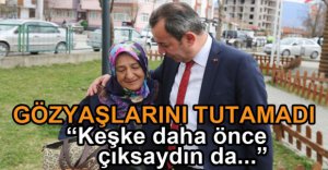 ÖZCAN'I GÖREN KADIN GÖZYAŞLARINI TUTAMADI