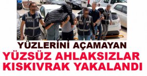 POLİS HIRSIZLARI KISKIVRAK YAKALANDI