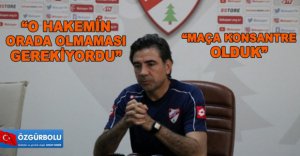 "PUAN KAYBINA TAHAMMÜLÜMÜZ YOK"