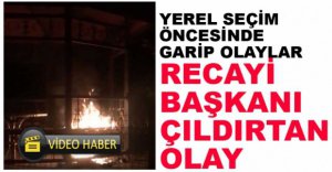 RECAYİ ÇAĞLAR KIZDIRAN OLAY
