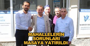 SORUNLAR MASAYA YATIRILDI