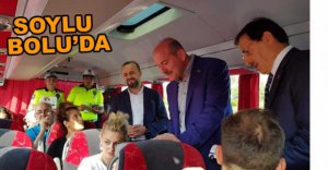 SÜLEYMAN SOYLU BOLU'DA...