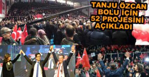 TANJU ÖZCAN 52 PROJESİNİ TANITTI