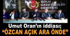 "TANJU ÖZCAN BOLU'DA AÇIK ARA ÖNDE"